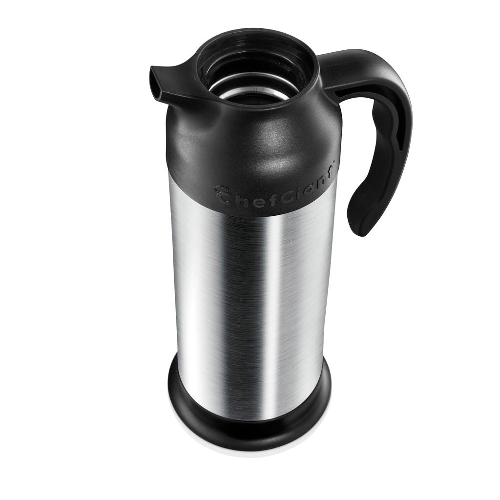 33 OZ Stainless Steel Thermal Hot-Cold Carafe / Double Walled Thermos –  ChefGiant