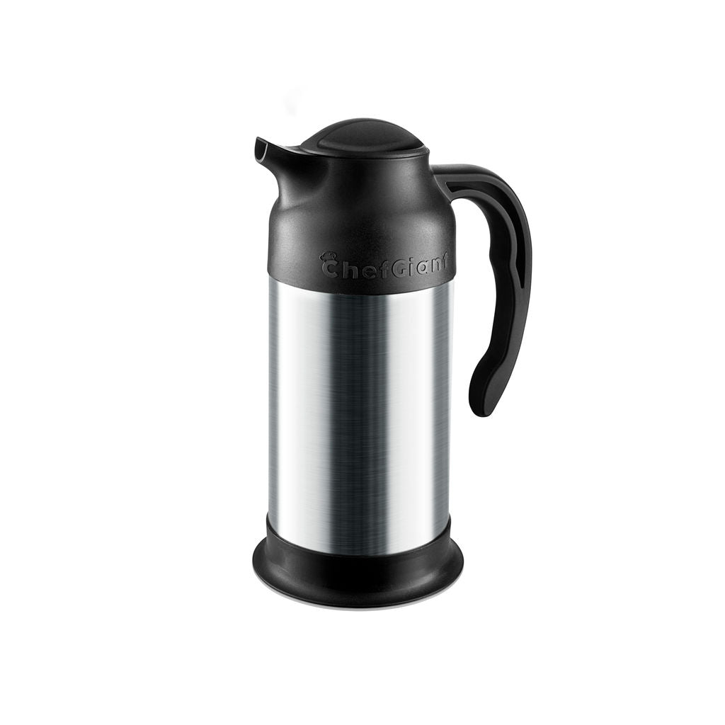 Acechef 40.5 Oz Glass Lined Thermal Carafe, Insulated Coffee Carafe, Coffee  Ther