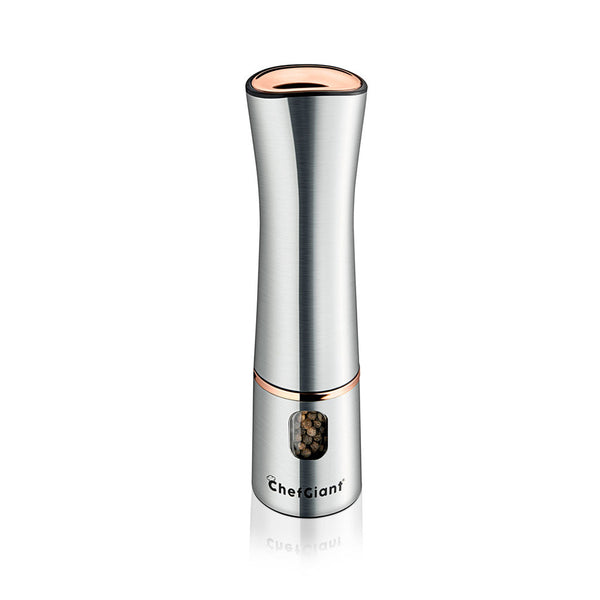 Pepper Grinder Electric Batteries - Automatic Spice Mill Led Light