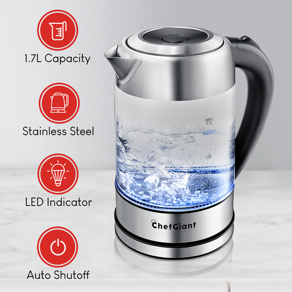 Electric kettle cordless deals