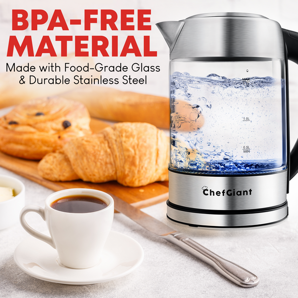 Stainless steel electric tea kettle deals