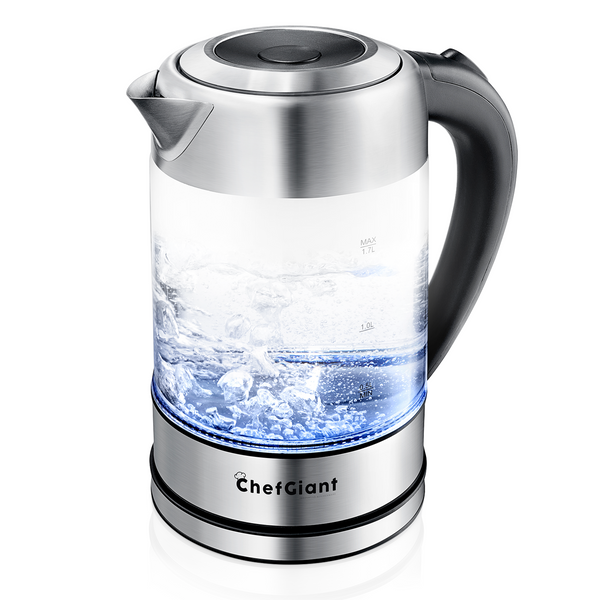 Electric Tea Kettle Stainless Steel 1.7 Liter Instant Hot Water