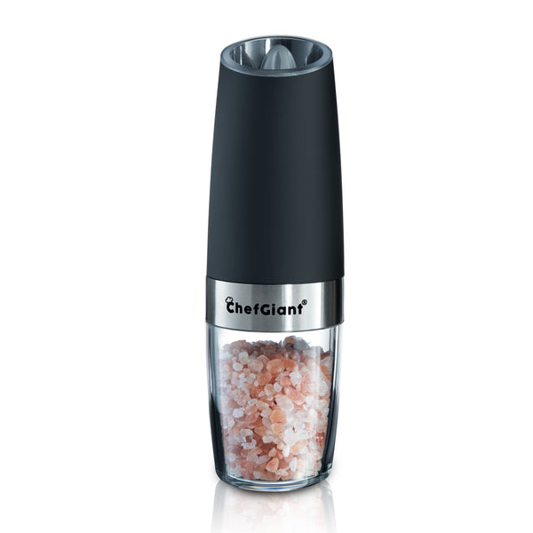 Automatic Salt and Pepper Grinder Set - Kitexpert Gravity Electric